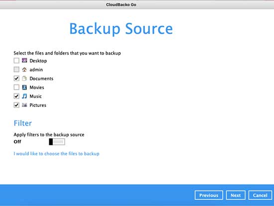 4. Enter the backup set name, i.e. MS SQL Server (daily). Next select the backup mode, i.e. VSS. Then enter the MS SQL Server login details. Click “Next” to continue.