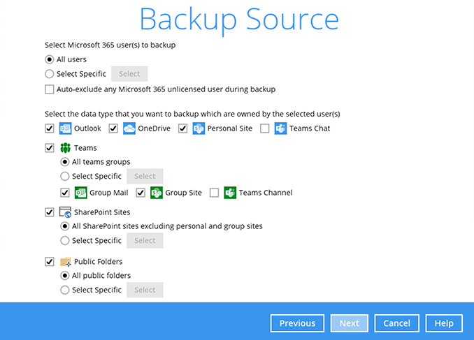 Backup Microsoft Office 365