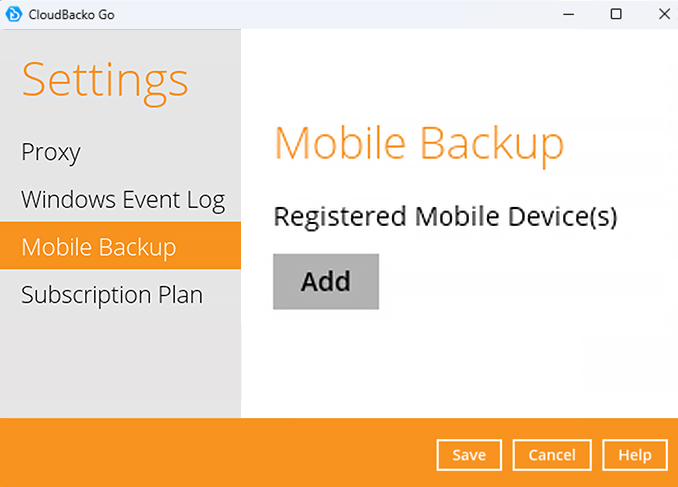 How to create a mobile backup on an iOS device.