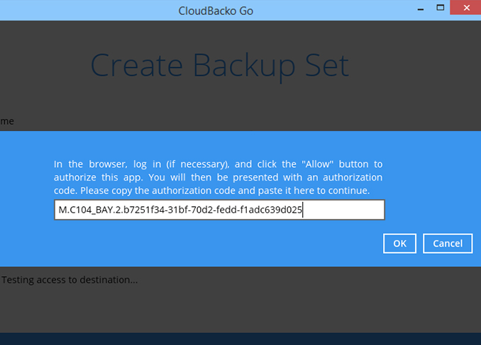 Backup OneDrive