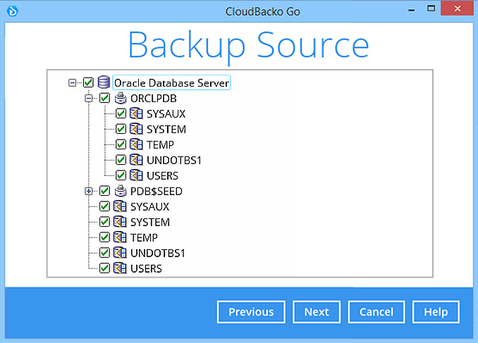 Backup Oracle