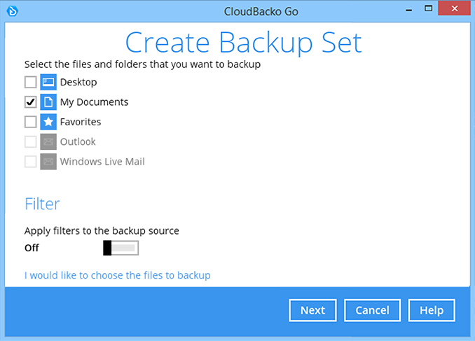 Backup Files - Windows