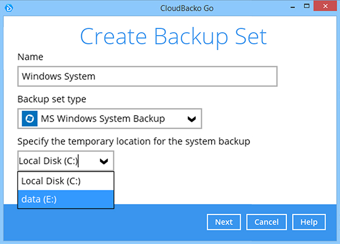 Microsoft System Backup