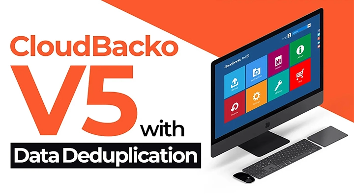 CloudBacko v5 gives you faster backup and restore, uses less storage space with deduplication